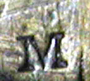 "M" STAMPING CROSS GUARD