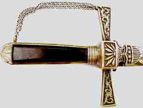 REVERSE VIEW OF HILT