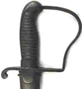 REVERSE VIEW OF HILT