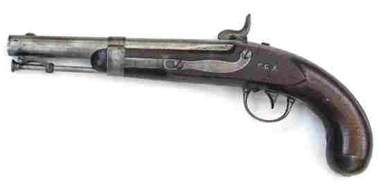 U.S. MODEL 1836 ASA WATERS PISTOL Left Side